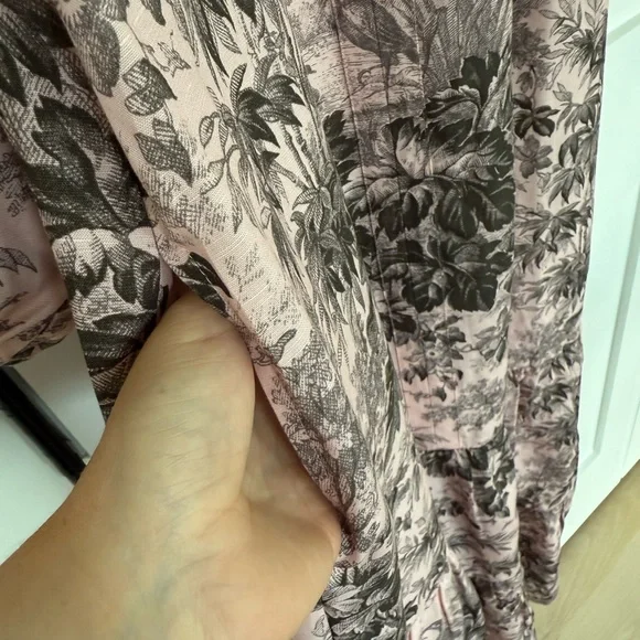 Tuckernuck Lilac Pink Pressed Powder Toile Lyles Dress - Picture 3 of 10